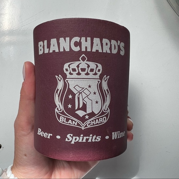 Vintage Blanchard’s Beer • Spirits • Wine foam can koozie - Picture 5 of 6